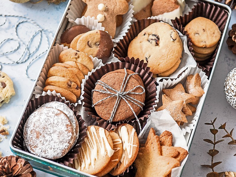 A cookie selectin box for the sweet tooth in your life
