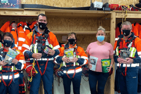 Sinead and Limerick Suicide Watch volunteers
