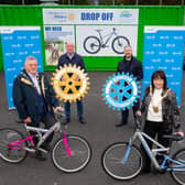 Jason Dempsey (second from right) with representatives of Dún Laoghaire-Rathdown County Council. Picture: Peter Cavanagh