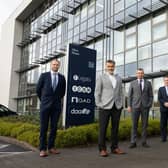 Will Corcoran, IDA,  Rajat Puri, President, Legato Health Technologies, Minister of State  Niall Collins, Kieran Donoghue, IDA, and John Shaw, Country Head, Legato Health Technologies Ireland