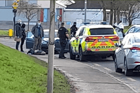 The defendant was arrested after gardai intercepted an Audi car last January