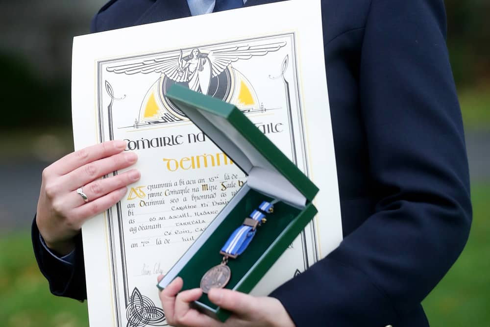 Garda Caroline O'Brien saved a man from the River Nore