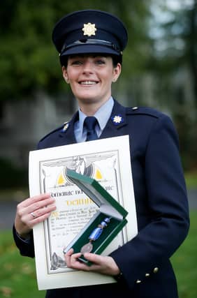 Garda Caroline O'Brien saved a man from the River Nore