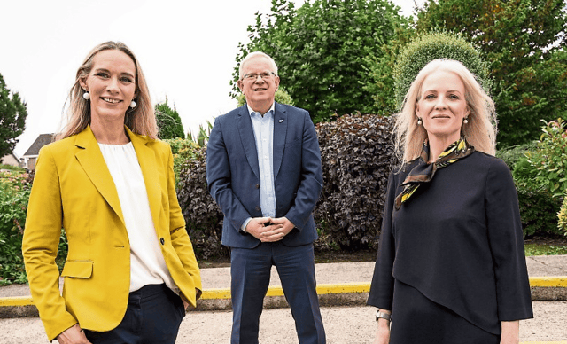Dee Ryan, Limerick Chamber CEO, Professor Vincent Cunnane, president of TUS and Lorna Conn, head judge and Deputy CEO CPL at the launch of the awards | PICTURE: Don Moloney