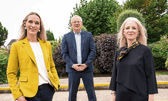 Dee Ryan, Limerick Chamber CEO,  Professor Vincent Cunnane, president of TUS and Lorna Conn, head judge and Deputy CEO CPL at the launch of the awards | PICTURE: Don Moloney