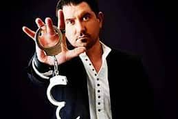 Escapologist Steve Spade will take part in the gala Love, Grace's Space fundraising night