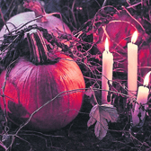 According to Irish mythology, Samhain (like Bealtaine) was a time when the 'doorways' to the otherworld opened, allowing supernatural beings and the souls of the dead to come into our world