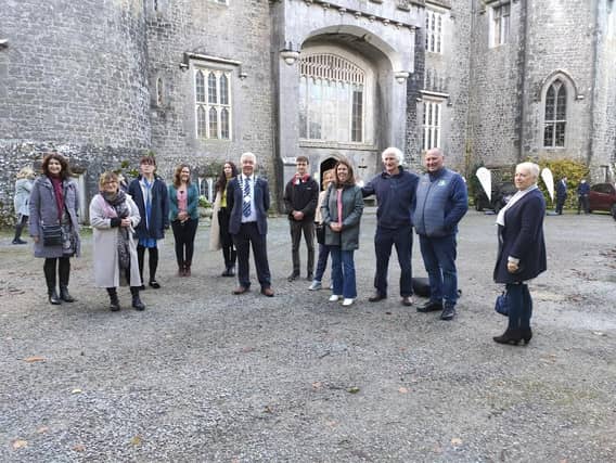 Cathaoirleach of Offaly County Council Declan Harvey and Green Offaly met with a group from Dingle who are travelling by EV and ferry to COP 26