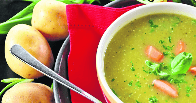 Curl up with a warm bowl of soup