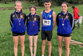Louth Champions representing St Peters are Leah Mooney, Dearbhla Allen, Cian Gorham and Niamh Brady