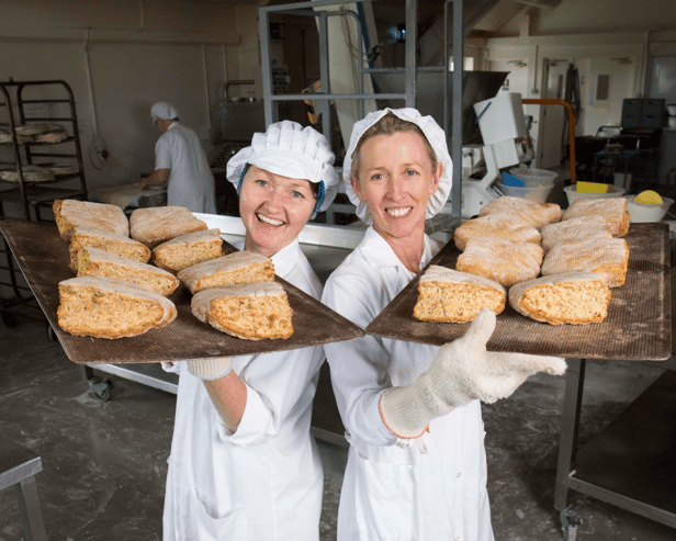 Maura and Siobhan Kearney of Kearney's Home-Baking, Ballyhahill who runners-up in Ireland in the Tiptree World Bread Awards