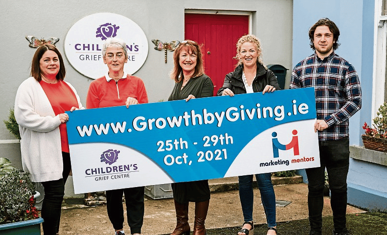 Orla Ryan, Sr Helen Culhane, Roisin Bennett, Carol Fitz-Gough and Hugh Bennett,