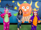 Lucy Kennedy and mighty monsters Aoife and Ciara Jane launch Trick or Treat for Sick Children 2021 and are calling on everyone in Tipperary to get involved for a great cause