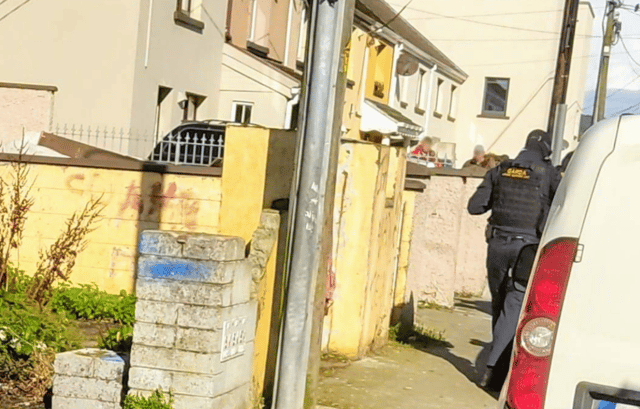 The Armed Support Unit assisted in the searches