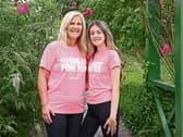 Juliette O'Connell, Breast Cancer Ireland Outreach Coordinator, and Great Pink Run Ambassador, with her daughter Ava at the launch of this year’s virtual Great Pink Run