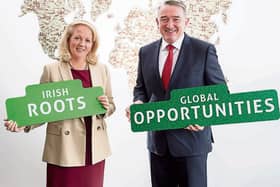 Majella Darcy, Chief People Officer and John Jordan, Chief Executive of Ornua