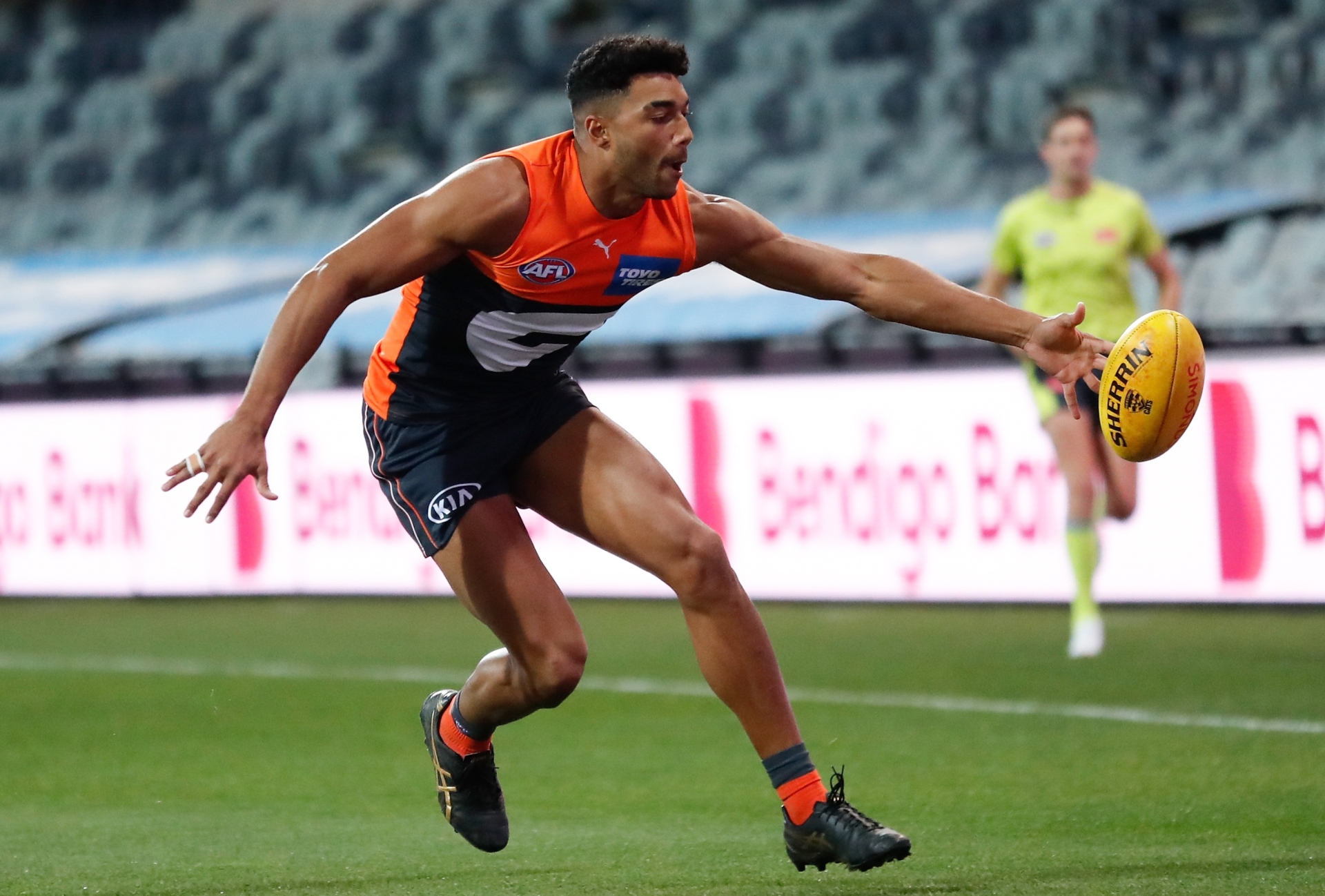 An amazing AFL debut for Callum Brown