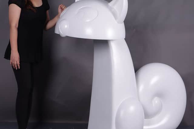 Pangur Bán is based on a character from Cartoon Saloon’s The Secret of Kells.