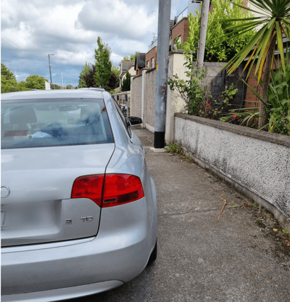 The type of car parking that causes problems for those who are blind or vision impaired
