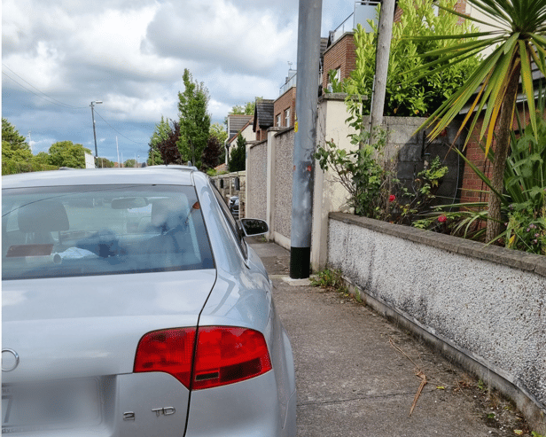The type of car parking that causes problems for those who are blind or vision impaired