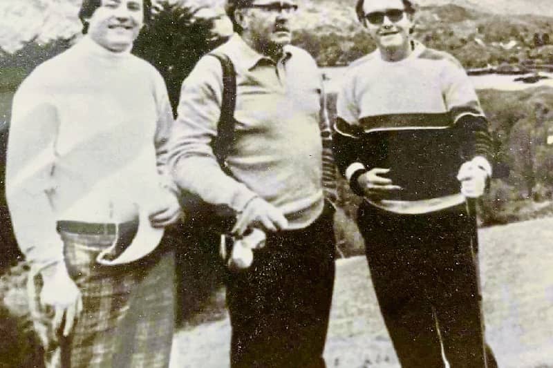 Left to right: Brothers Kevin O'Connor, the late  Brendan O’Connor and the late   Fr Dermot  O’Connor. Fr Dermot spent 26 years  on the missions in Brazil