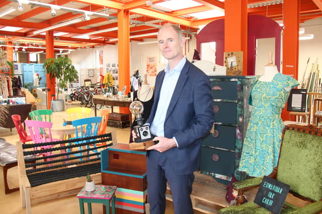 Minister for State with responsibility for the Circular Economy, Ossian Smyth TD launches the 2021 Upcycle Challenge