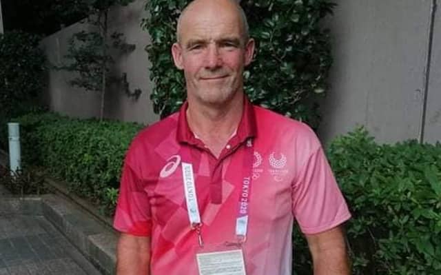 Newbridge man, Dermot McDermott, boxing official at the Tokyo Olympics