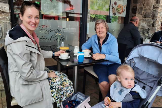 The Bridge House Hotel had an extremely busy weekend. ''It was excellent and it was lovely to have people back again,'' said Manager Barry Kilroy. ''We had full occupancy. Our outdoor dining areas were also very busy and are doing well again today (Tuesday)'' he said.