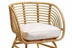 Buskbo rattan chair from Ikea