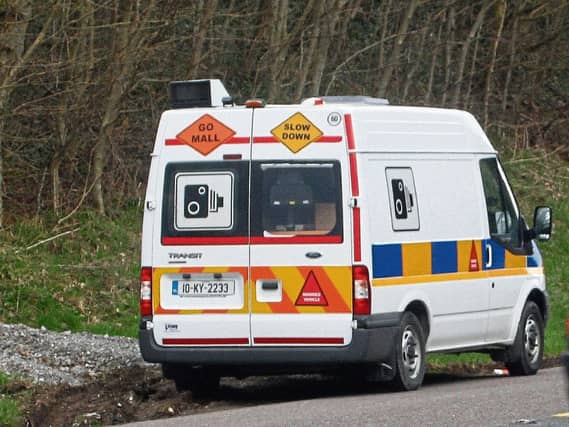 The speed was initially detected by a GoSafe van