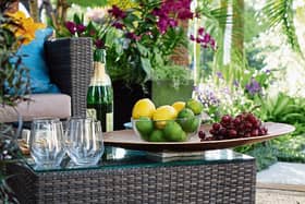 Choose suitable furniture with weather proof fabrics
