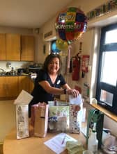 Siobhan Boyle at her retirement party.