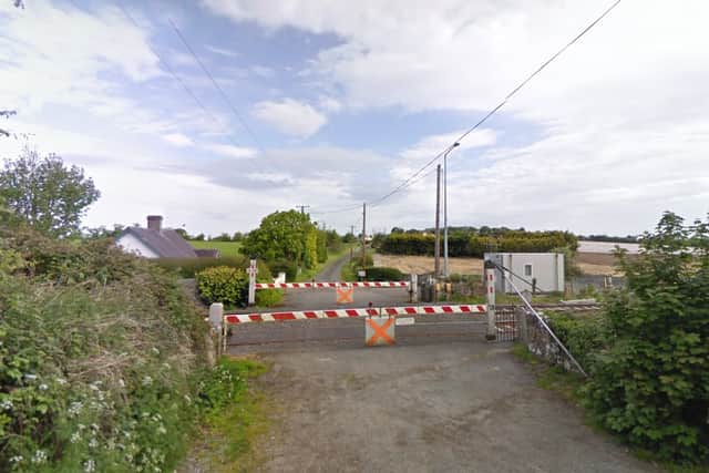 The crossing at Fantstown, which is to be fully closed, is currently manned between 7.30am and 11.30pm. The gates are normally closed to road traffic, with the gate keeper opening the gates as required. Affected traffic will be diverted via a number of existing local roads to a railway bridge around 3km away.