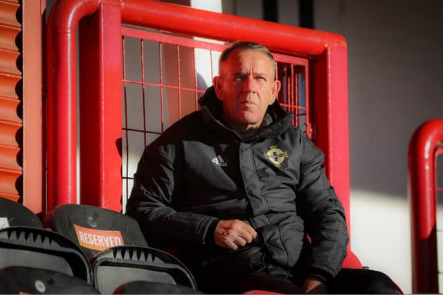 With Northern Ireland Women’s manager, Kenny Shiels in attendance, Glentoran were keen to make an early impact on the game.