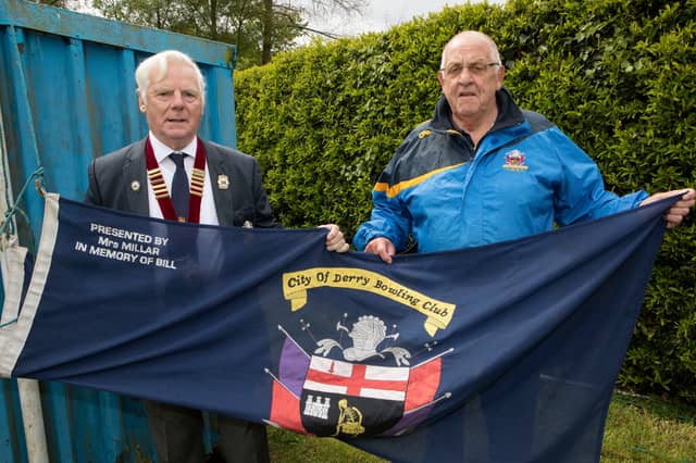 City of Derry Bowling Club recently celebrated its re-opening.