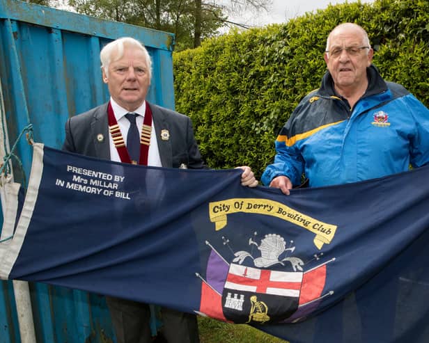 City of Derry Bowling Club recently celebrated its re-opening.