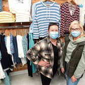 Sharon Conway and Holly Cussen, getting ready to open at Glitzi Bitz in Cruises Street  | PICTURE: Brendan Gleeson