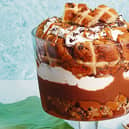 Hot cross bun trifle