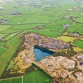 An aerial photo of Ballyneety quarry courtesy of Limerick Against Pollution