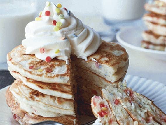 Confetti pancakes