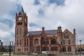 The Guildhall will be one of the buildings lit up today.