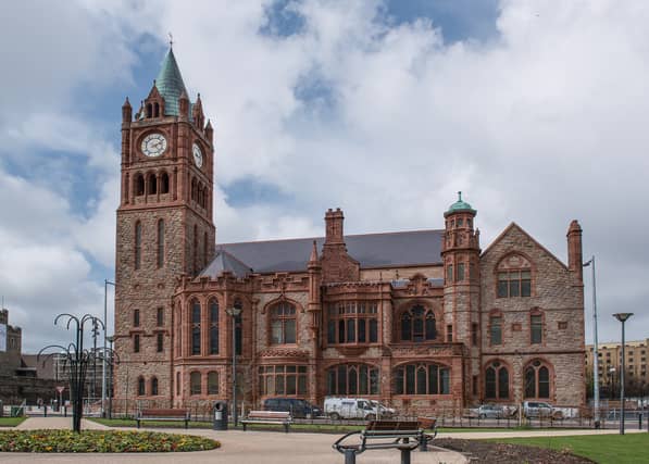 The Guildhall will be one of the buildings lit up today.