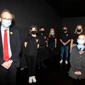 Education Minister Peter Weir pictured at Studio 2. Photo by Jim McCafferty Photography