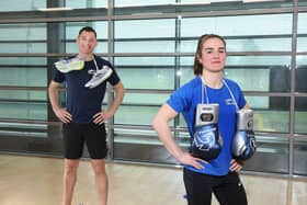 Track and field Olympian, David Gillick and Irish world boxing champion Kellie Harrington