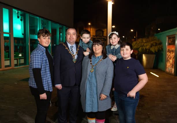 Brian Tierney and his family are supporting the awareness campaign.