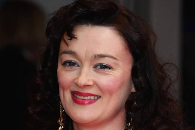 An image of Bronagh Gallagher will be projected onto the Tower Museum as part of the Festival of Light Illuminations .