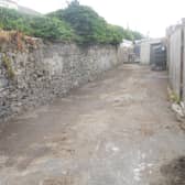 The laneway has been completely cleared of rubbish