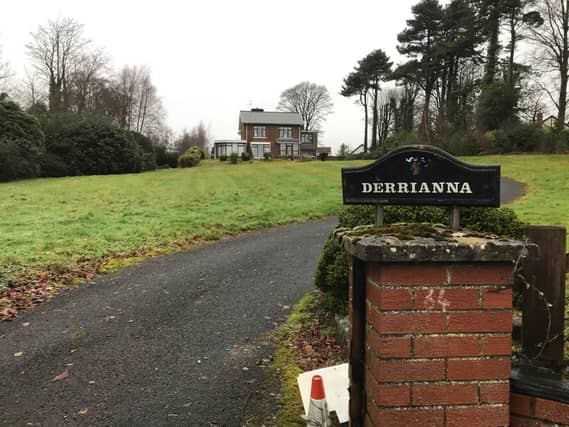 The site at 64 Culmore Road where the plans have been put forward for the new properties.