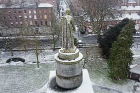 Limerick woke up to a dusting of snow and ice this morning, as this fabulous drone picture from local academic Dr Paul O'Brien reveals