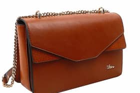 Gionni crossbody €49. Shaws, Kilkenny and Pamela Scotts as well as leading independents.